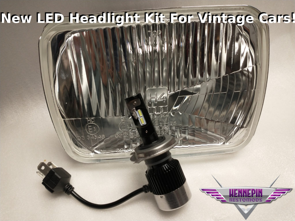 New LED classic car headlights kit for vintage cars